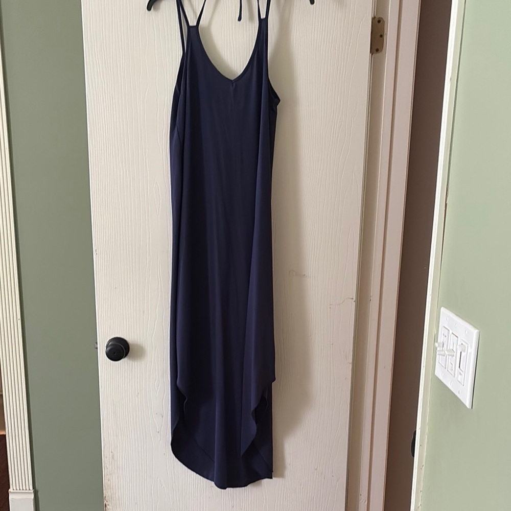 Navy Blue Women's maxi Dress